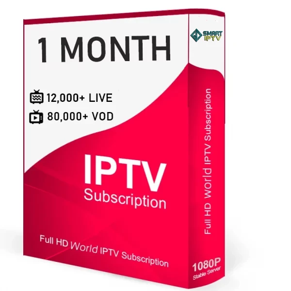 IPTV Subscription 1 Month